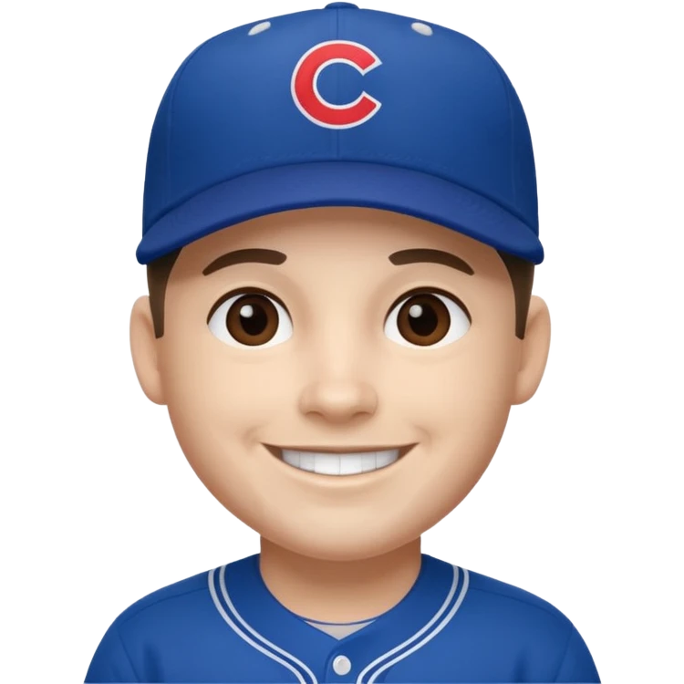 Cubs fan emoji