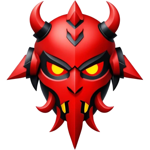 red and black chaos legion emblem emoji