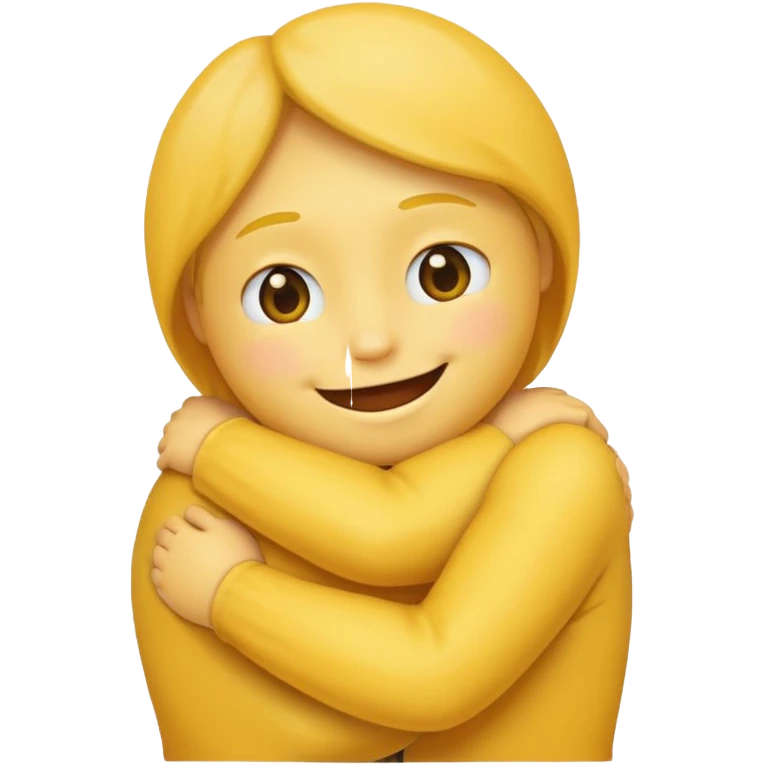 Make a emoji about a hug emoji