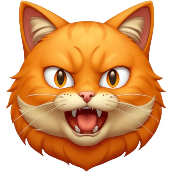 cat rage emoji