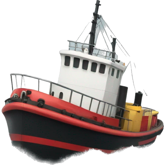 Tug boat  emoji