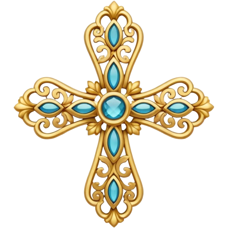Coquette Cross emoji