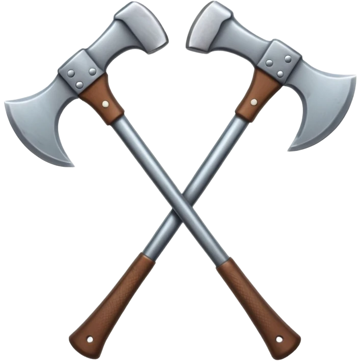croisement de hache emoji
