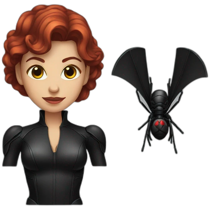 Black Widow emoji