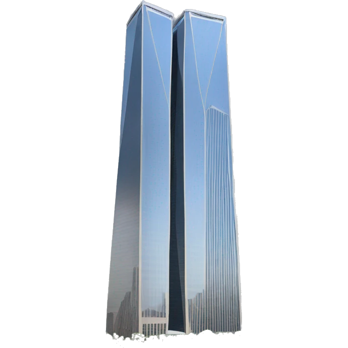 World trade center single tower emoji