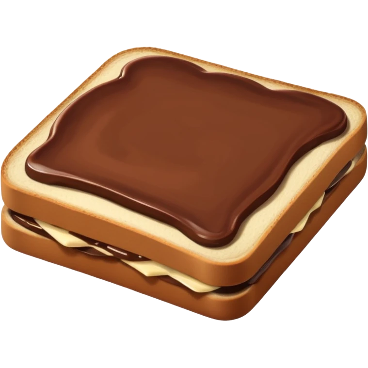 Nuttela mit brot emoji