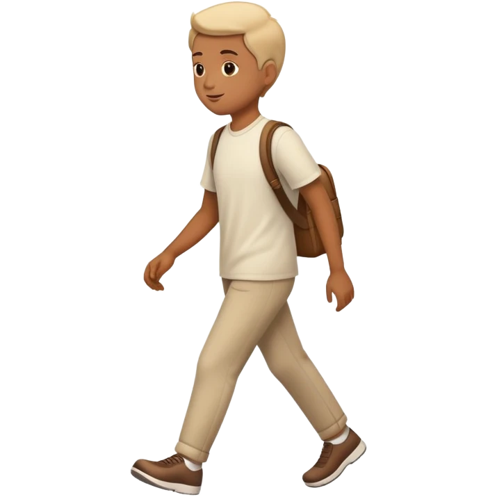 Person walking casually emoji