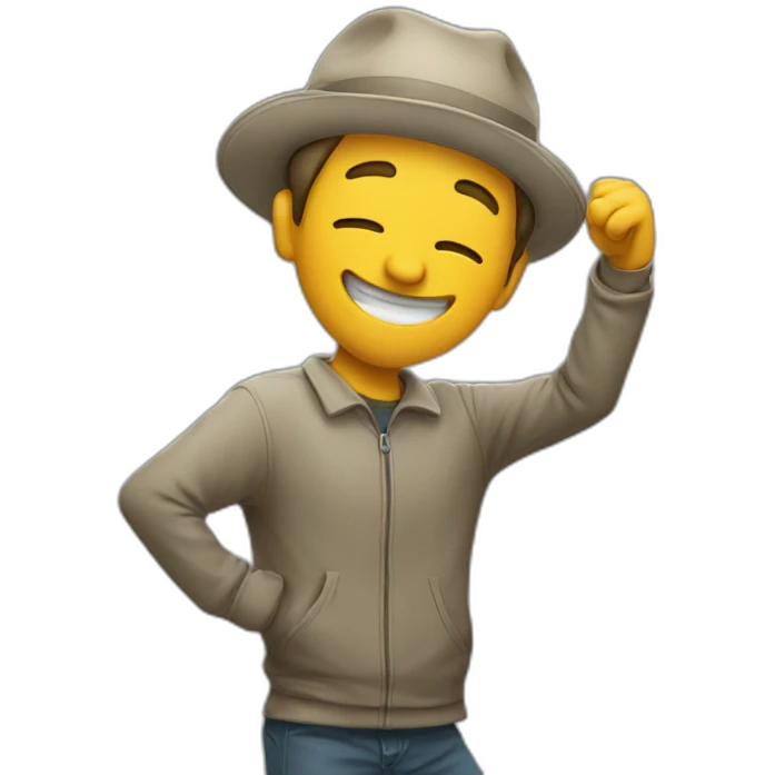 Man dab emoji