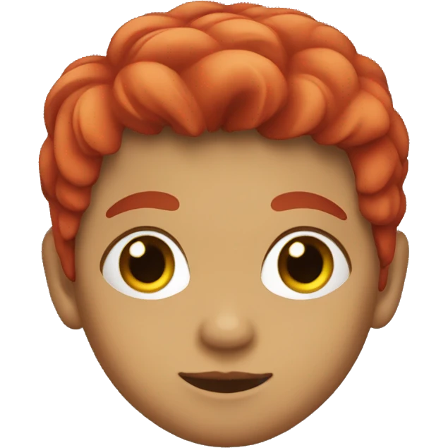 Niño pelirojo emoji
