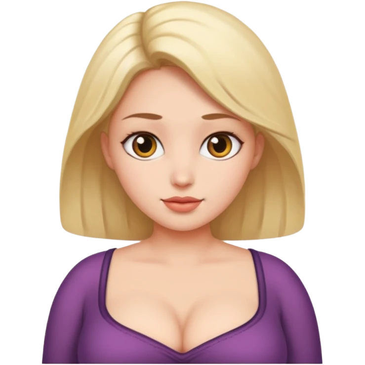 Big tits, close view emoji