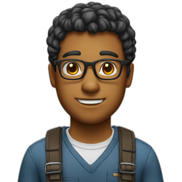 a nerd emoji