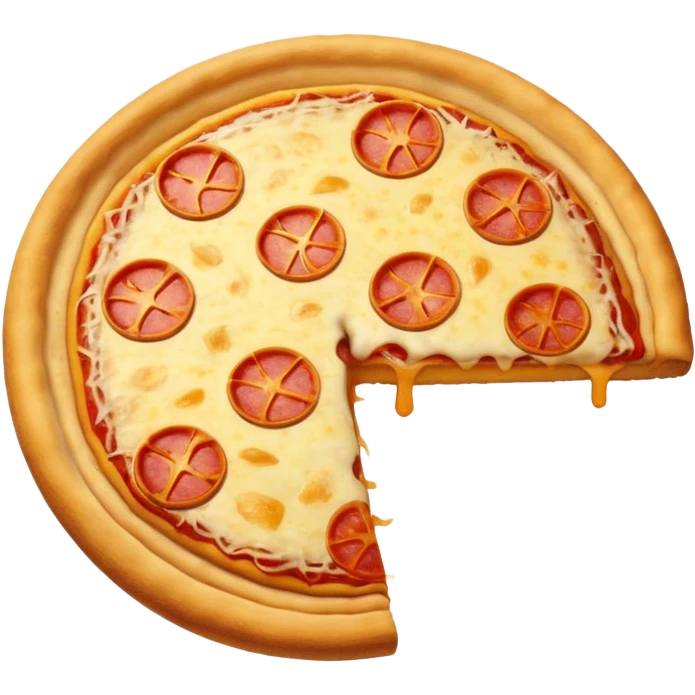 whole pizza emoji