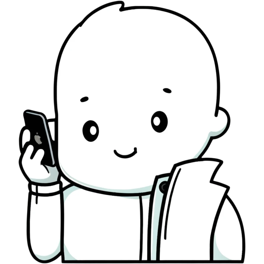 person thinking with iPhone emoji
