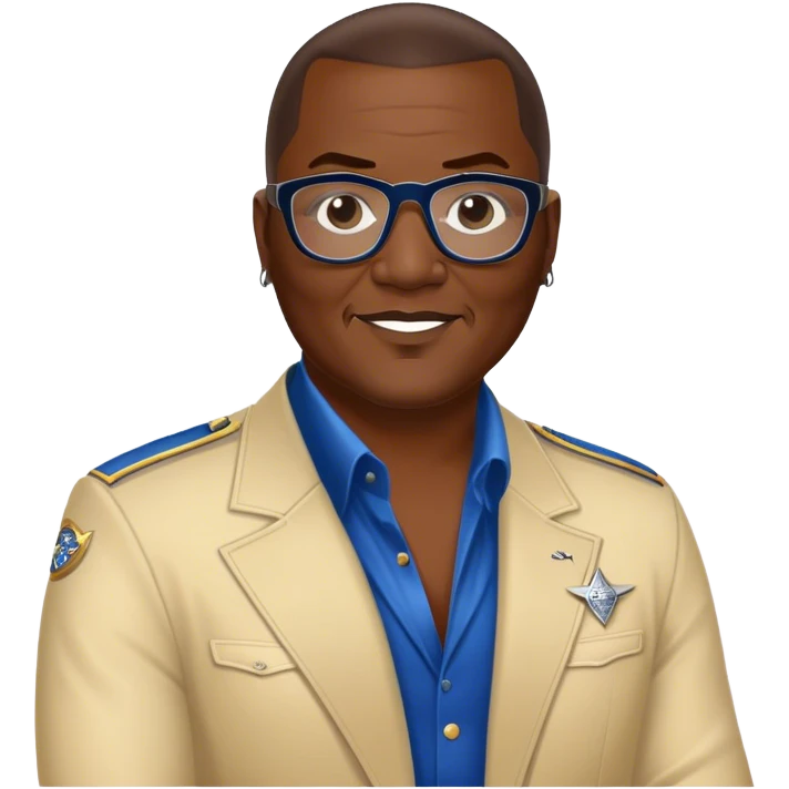 Randy Jackson as American Idol Judge emoji