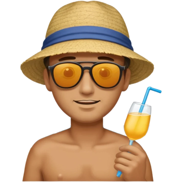 beach man emoji