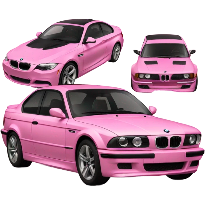 Pink BMW emoji