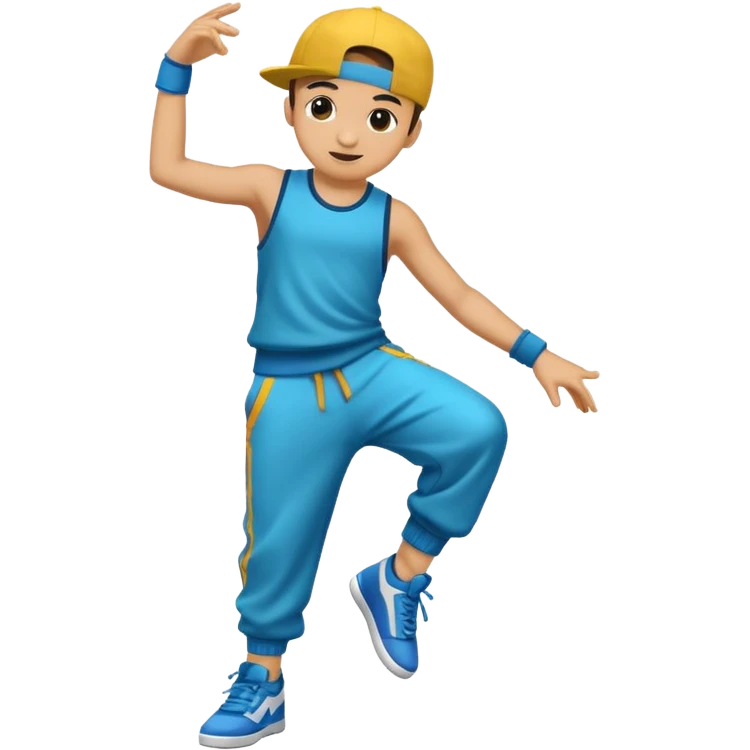 street dancer boy emoji