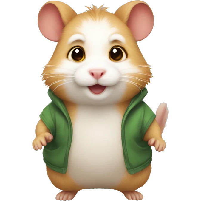 Super hamster  emoji