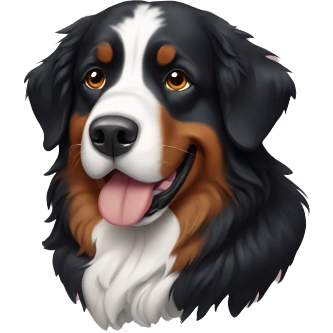 Bernese mountain dog emoji