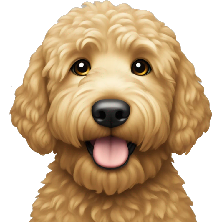 Golden doodle emoji