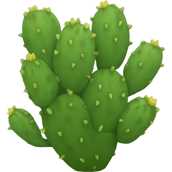 round Nopal emoji