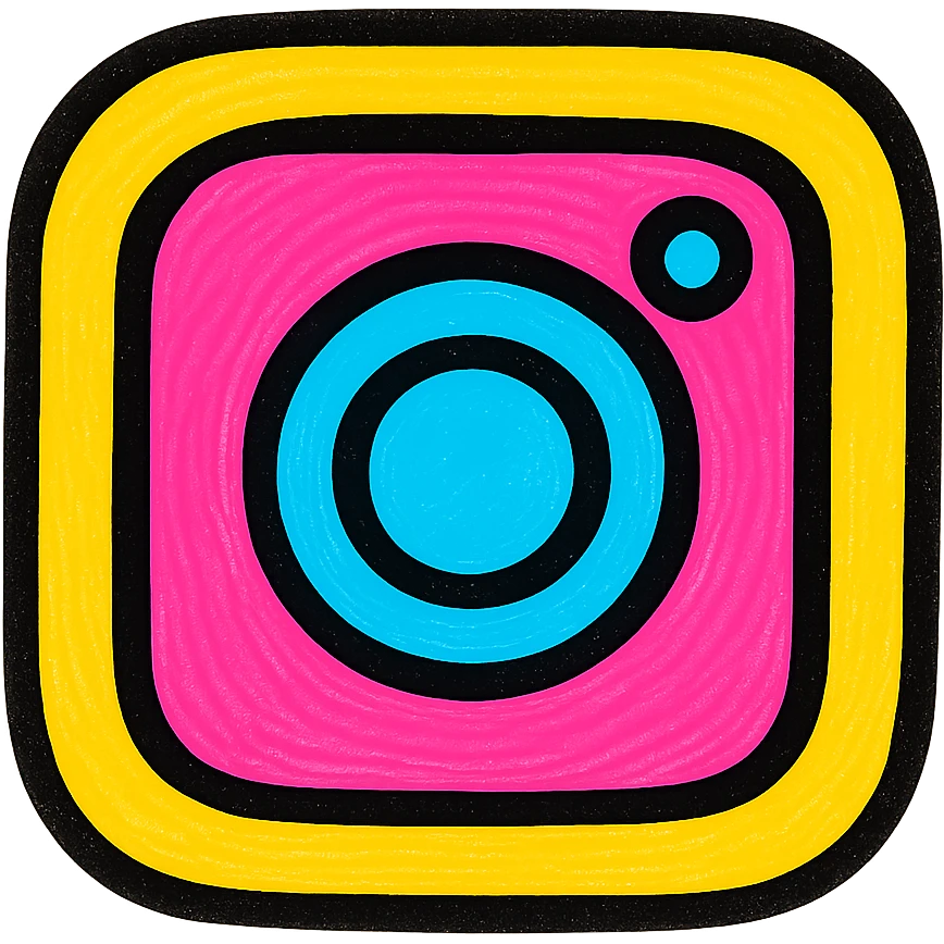 Instagram logo emoji