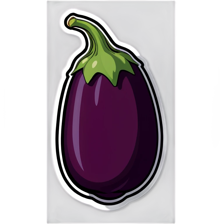 Eggplant emoji