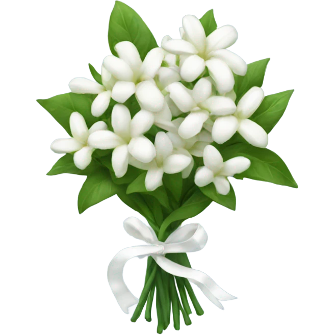 Big bouquet of jasmine  emoji