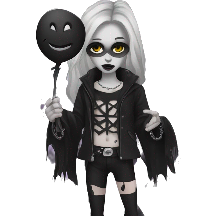 Goth emoji