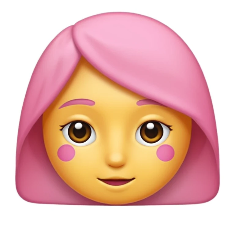 Pembe çiçek  emoji