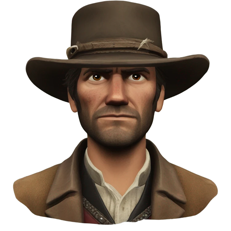 Dutch van der linde red dead redemption 2 single head emoji