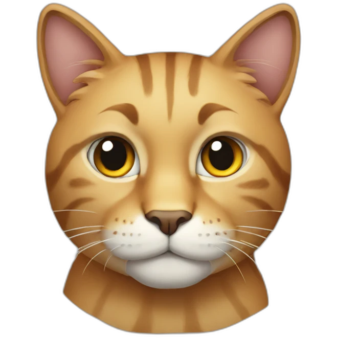strong cat emoji