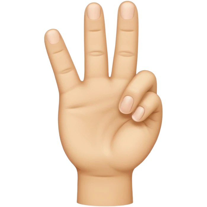 YVL emoji not to realistic make it look like an emoji hand Common Hand Position: The gesture often involves holding up the index finger and thumb to create an "L" shape, while the other fingers are curled down. make it look like an emoji emoji
