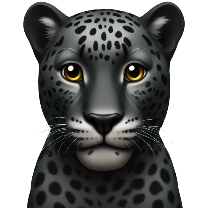 Black jaguar emoji