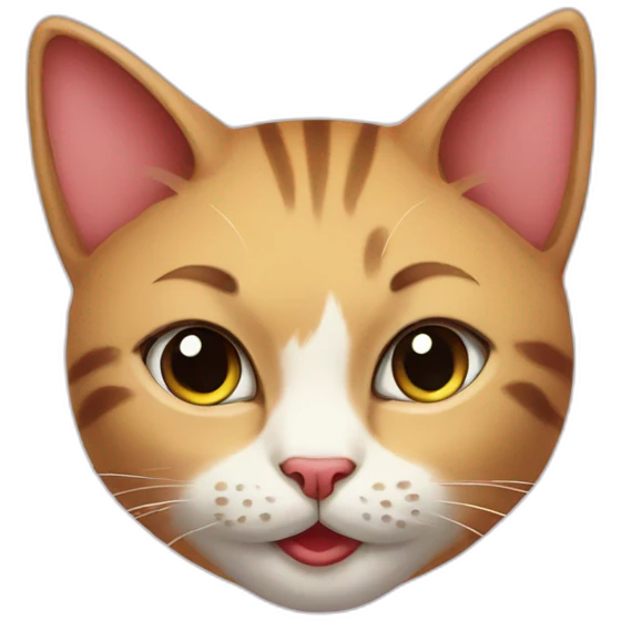 pin-up cat emoji
