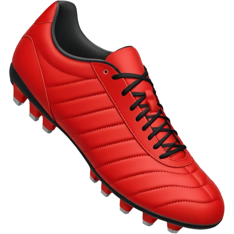 soccer shoes red emoji
