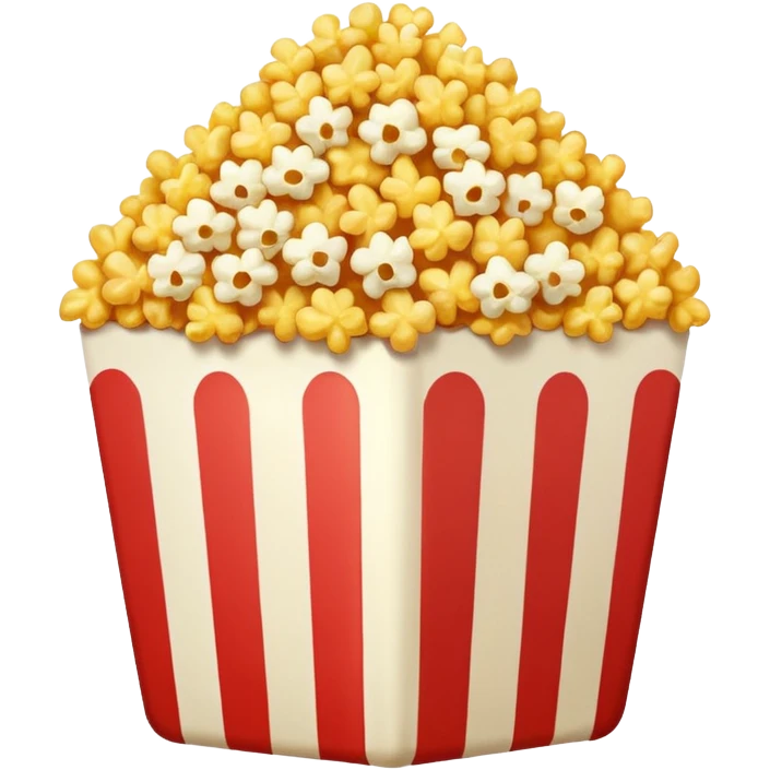 a single Popped Popcorn emoji