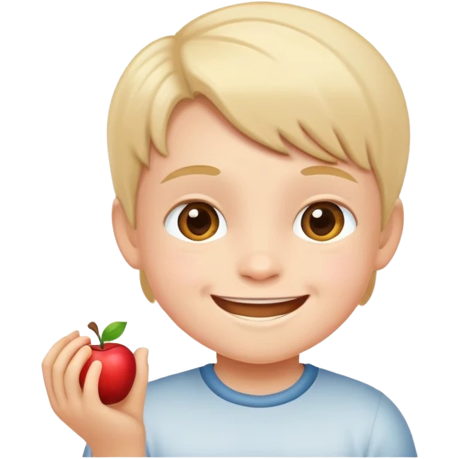 child playing emoji