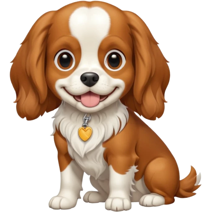 Cavalier King Charles Spaniel dog Preliminary Acceptance Inspection emoji