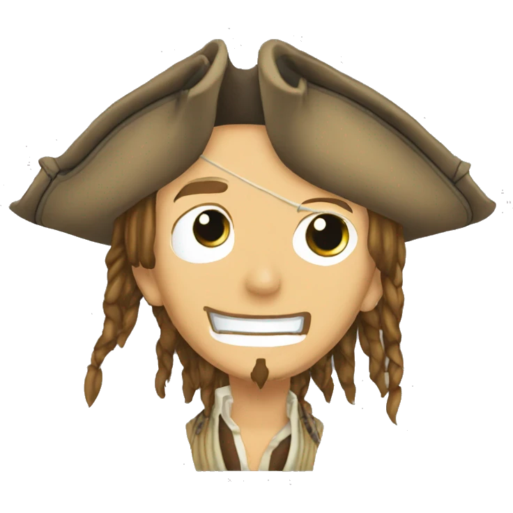 jack sparrow sanji one piece emoji