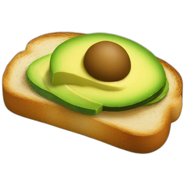 avocado toast emoji