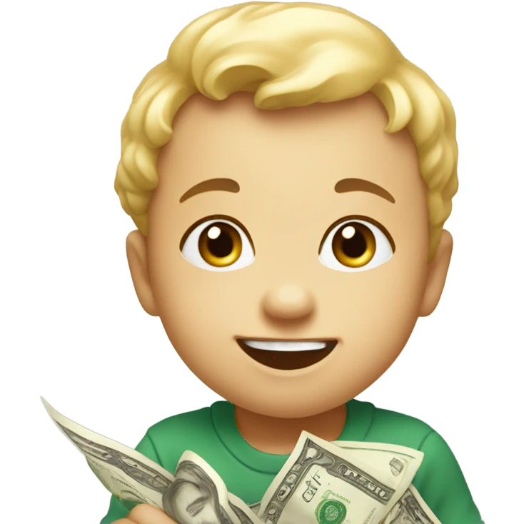 Dollar baby emoji