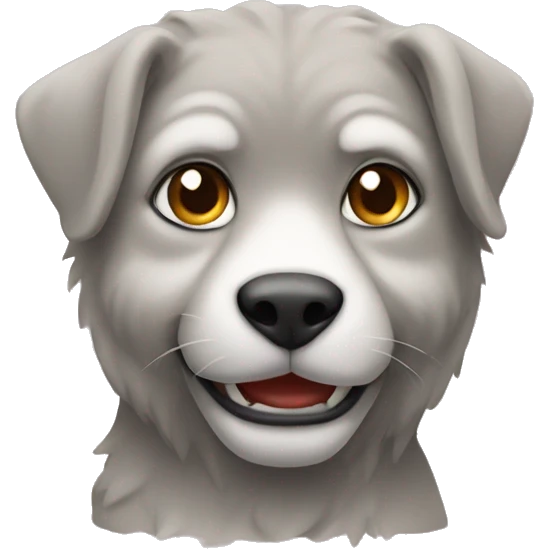 Кот с сосиской emoji