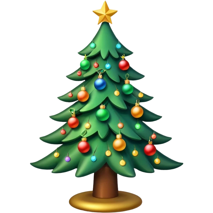 christmas tree emoji