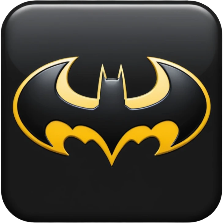 Batman symbol emoji emoji