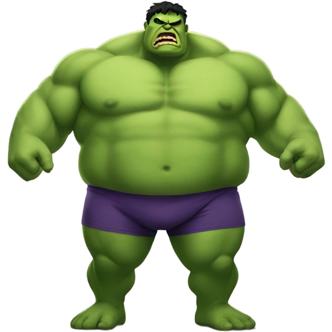 fat hulk emoji