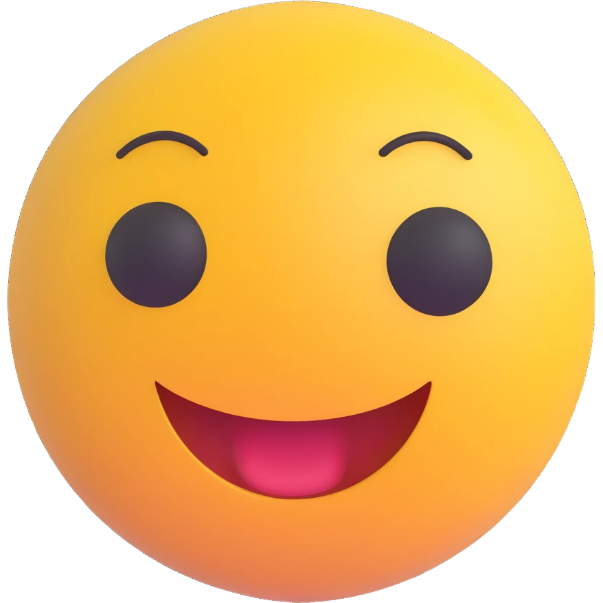 3D smiley emoji, round shape, grandfather playing board games with a grandchild, blue color, smiling face emoji