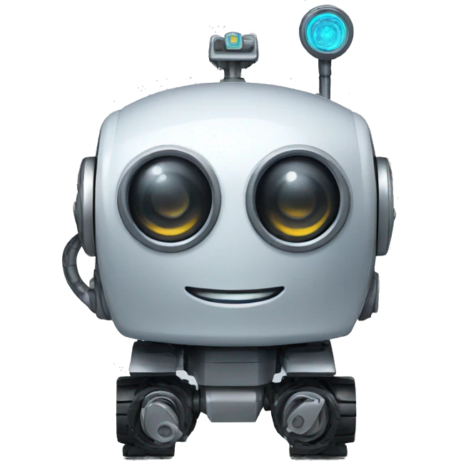 machine robot  car emoji