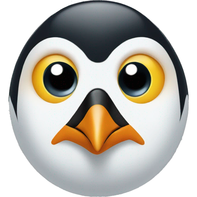 penguin face emoji