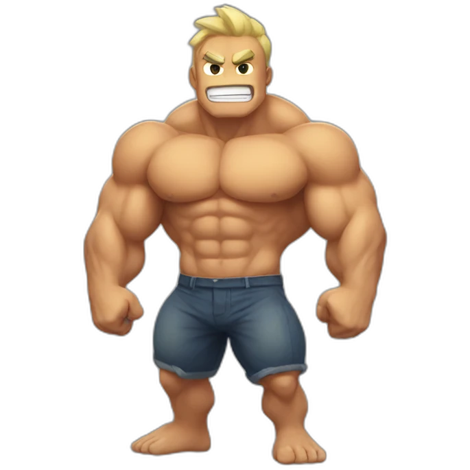 muscle pokemon emoji